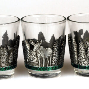 Shot Glass - Pewter Wrap - CO - 1789C