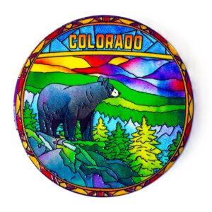 Magnet - Ceramic Bear - Colorado - 1153C