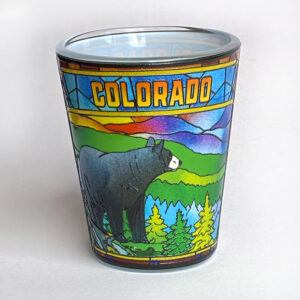 Shot - Stain Glass Bear - 1704C